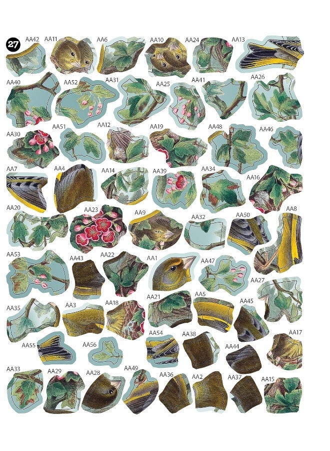 Brain Games - Sticker by Number - Vintage: Birds  - Image 4