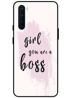 Protective Case Cover For OnePlus Nord Smart Series Printed Protective Case Cover for OnePlus Nord Girl Using Phone