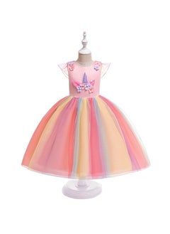 1-Piece Beautiful Princess Cinderella Dress up Costume for Girls Kids Costumes Children Party Birthday Fancy Gown Toddler Baby Girl Summer Clothes Dresses
