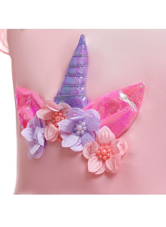 fashionhome - 1-Piece Beautiful Princess Cinderella Dress up Costume for Girls Kids Costumes Children Party Birthday Fancy Gown Toddler Baby Girl Summer Clothes Dresses - Image 1