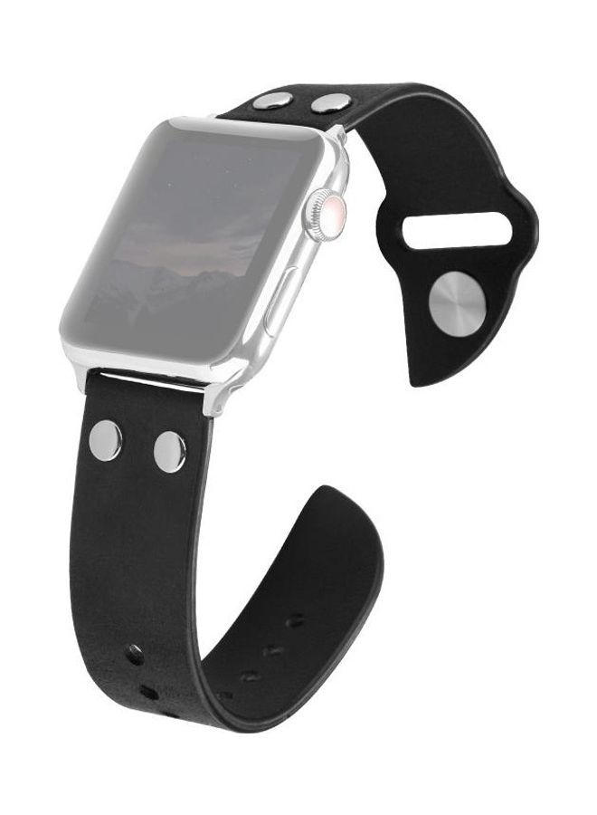 NIBEMINENT Knife Replacement Watch Strap Black - Image 3