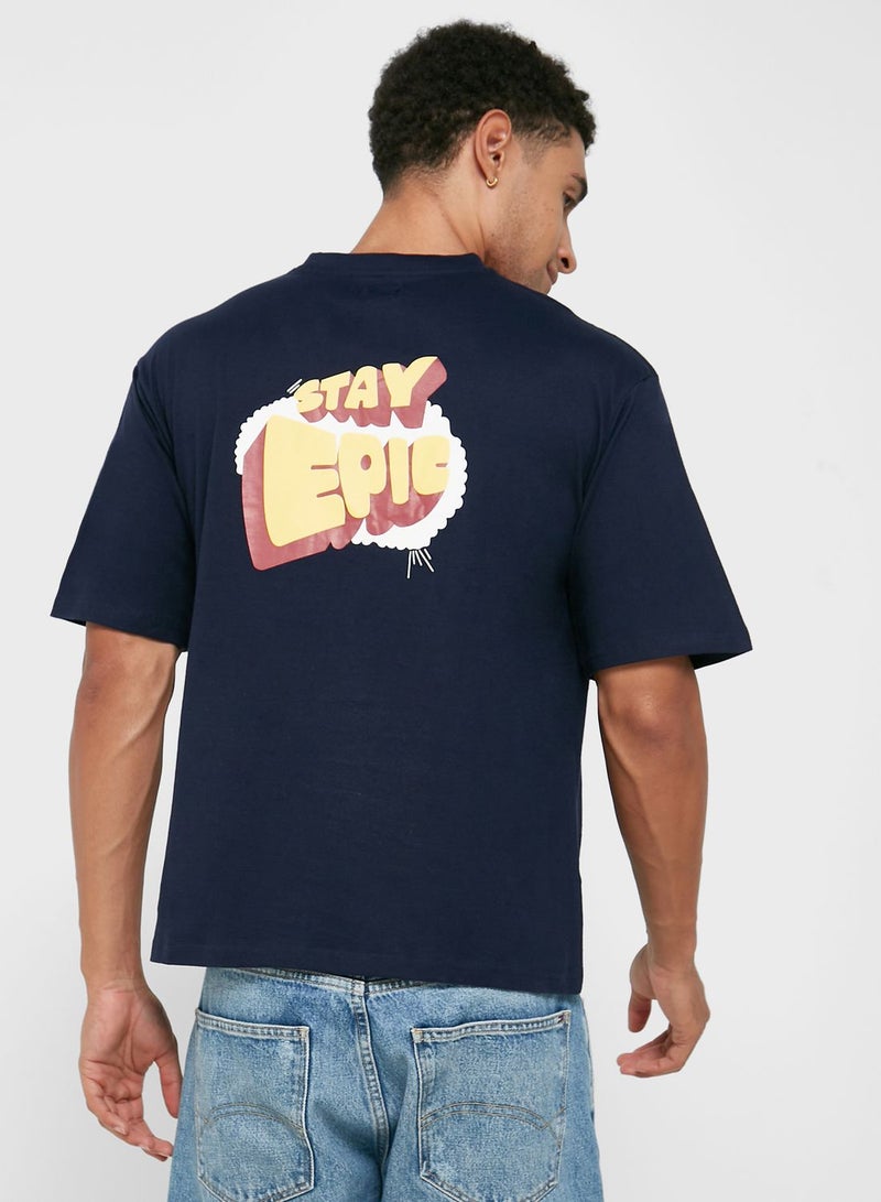 Seventy Five Oversized Graphic Tee - Image 3