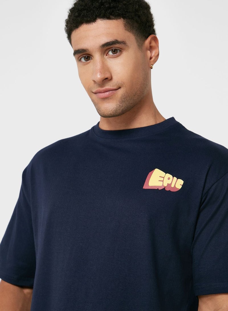 Seventy Five Oversized Graphic Tee - Image 1