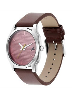 fastrack Stunner In Red Dial & Leather Strap 3255Sl01  - Image 2