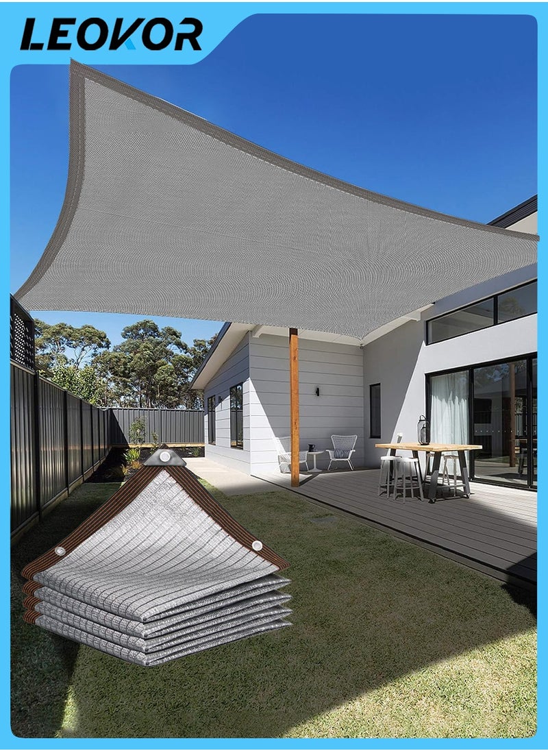 LEOKOR 3*3M Camping Tent,Sun Shade Sail,95% UV Block Canopy,for Outdoor/Patios/Garden/Backyard/Pergola/Decking/Swimming Pool  - Image 1