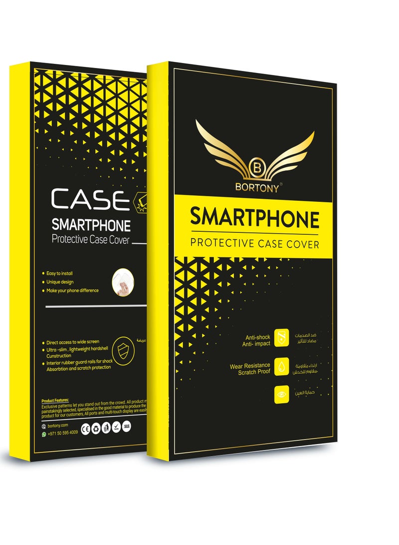 BORTONY Protective Case Cover With Finger Grip Stand For Samsung Galaxy S8 - Image 4