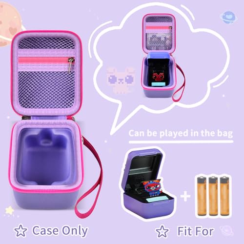 GWCASE Case for Bitzee Interactive Toy Digital Pet and Case, Toys Hard Carrying Holder for Virtual Electronic Pets React to Touch, Protective Container for AA Batteries and Other Accessories (Box Only) - Image 2