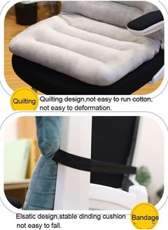 MLADEN Integrated Recliner Desk Seat Cushion Backrest Cushion Plush PP Cotton Back Support Office Chair Sofa Car Seat Cushion ,Chair Cushions, Chair Cushions, Integrated Recliner Desk Seat Cushion  - Image 5