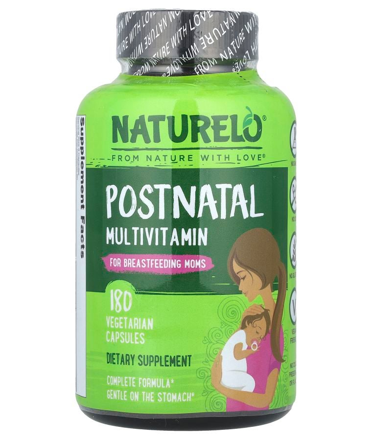 Postnatal Multivitamin for Breastfeeding Moms 180 Vegetarian Capsules