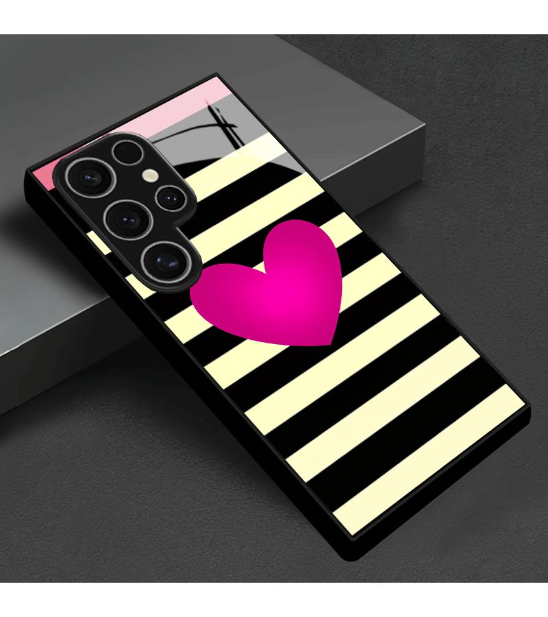 Mixed Color Phone Case Compatible Samsung Galaxy A15 Tempered Glass Back Cover - Image 1
