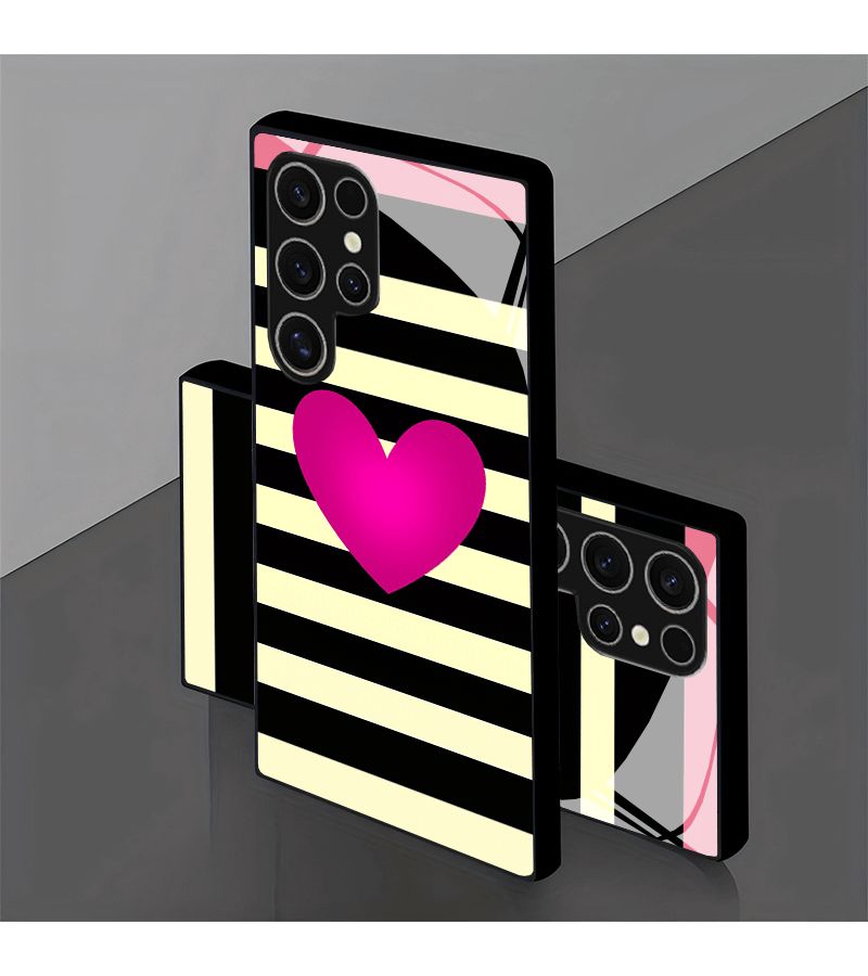 Mixed Color Phone Case Compatible Samsung Galaxy A15 Tempered Glass Back Cover - Image 4