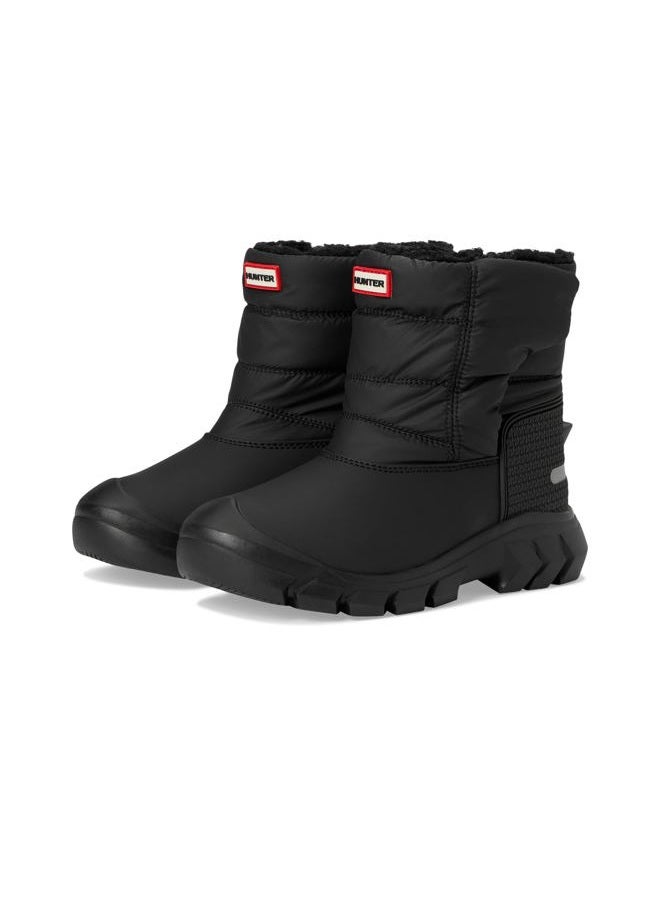 HUNTER Snow Boots (Little Big Kid) Rain, Black, 3 US Unisex - Image 1