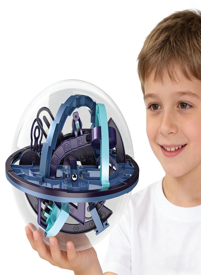 Jasunet 3D Ball Maze,Interactive Maze Sphere Game with 158 Obstacles,Labyrinth Puzzle Ball Kids Education Toys,Magical Brain Teasers Boy Gifts - Image 2