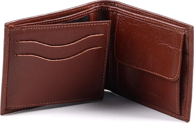 Mkm Tan Leather Men's Wallet
