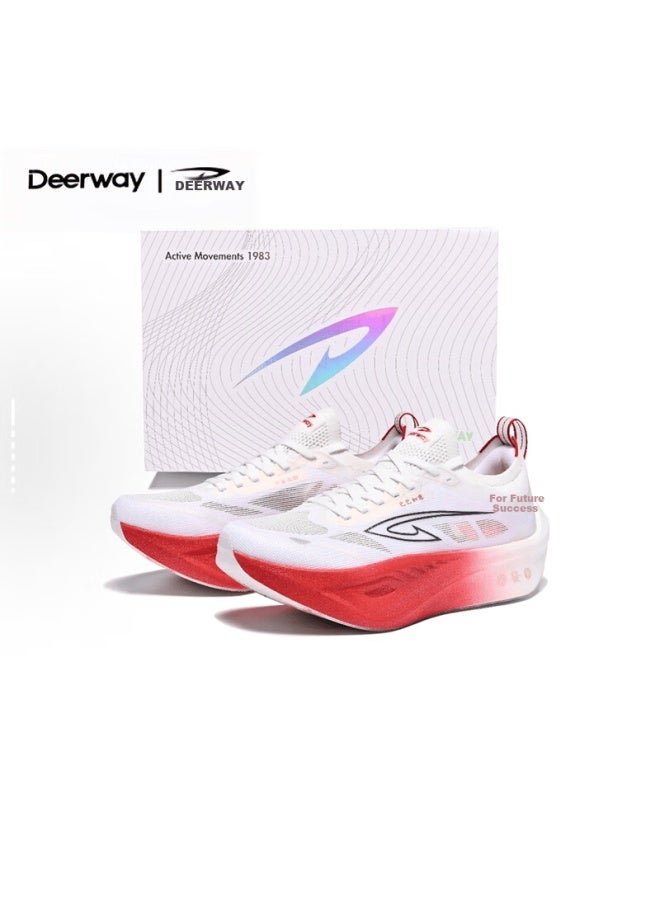 Deerway Mengjiang 1.0 Full Carbon Plate Sports Running Shoes For Men And Women, Durable, Shock-absorbing, Breathable, Speed Racing, Hiking, Marathon, Fitness Testing - Image 3