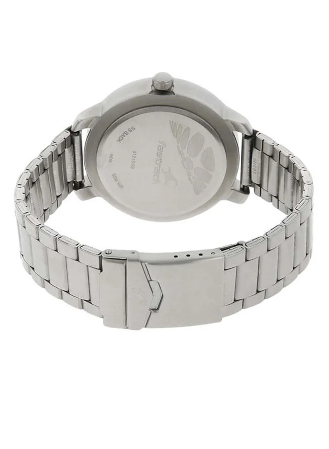 fastrack Stainless Steel Analog Wrist Watch 3121SM02