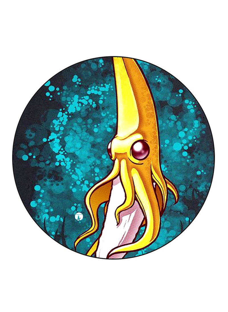 RKN Banana Printed Large Round Pin Badge Multicolour - Image 2