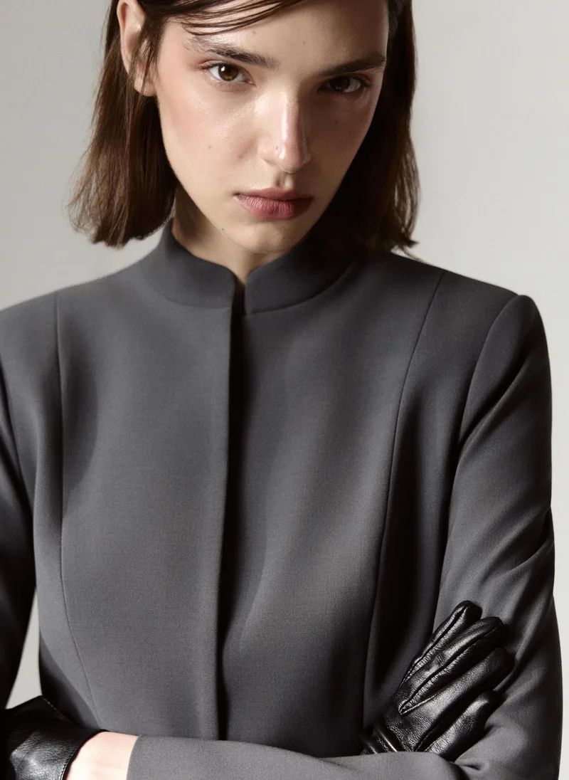 Lichi  Fitted single-breasted jacket with a hidden fastening for Women | Best Price UAE