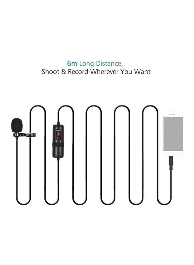 NIBEMINENT Omni Directional Condenser Lavalier Microphone DD2725 Black - Image 5