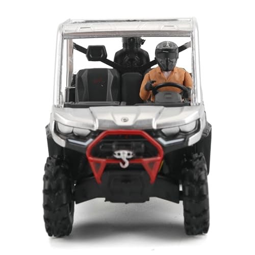 Diecast Masters BRP Bombardier Models 132 Scale Diecast Replica CanAm Defender XMR Silver Item 60031 - Image 5