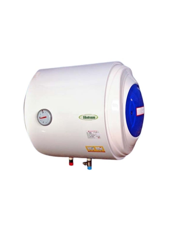 Generic - Brightsun 40L Storage Water Heater - Horizontal Mount, 1200W, Overheat & Rust Protection, Multiple Safety Systems - Image 1
