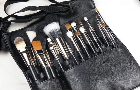 SteelFever 22 Pockets Artist Professional Makeup Brush Bag Pouch Strap Belt Apron Tool Cosmetic Brush Case Bag - Image 5