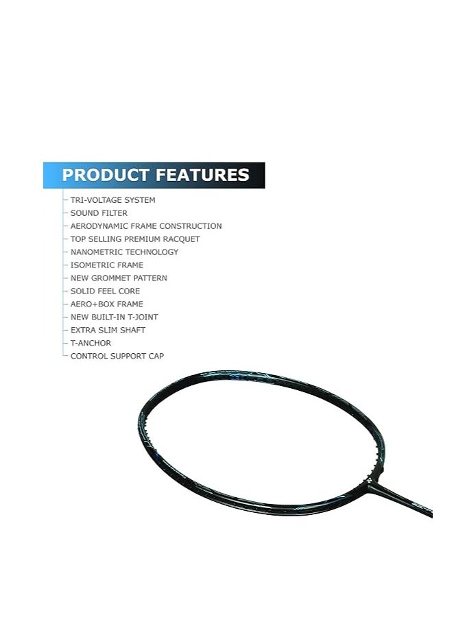 Voltric Z Force II Tri - voltage System Graphite Strung Badminton Racket