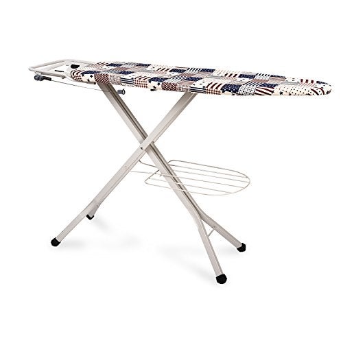 GRAZIA Self Standing - Extra Large Foldable Ironing Board with Ironing Table with Iron Stand Premium-Made in India - Image 1