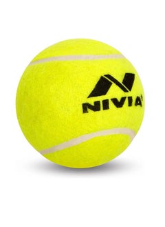 Nivia Light Weight Tennis Cricket Ball | Pack of 12 | Material - Rubber  - Image 2