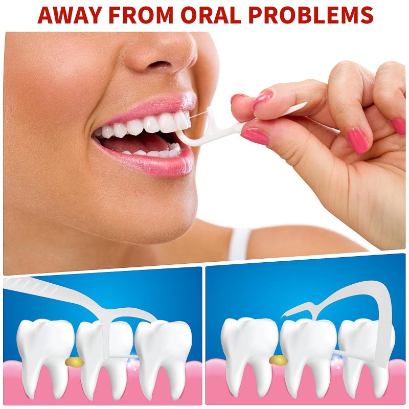 WLLHYF Portable Dental Floss Case Automatic Dental Floss Pick Organizer Case Travel Flosser Dispenser Storage Case Refillable Holder Boxes with 10 Floss Picks for Teeth Cleaning (Pink) - Image 5