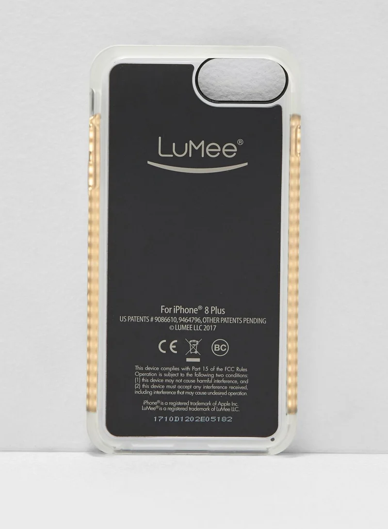LuMee iPhone 8 Plus Selfie Light Duo Cover