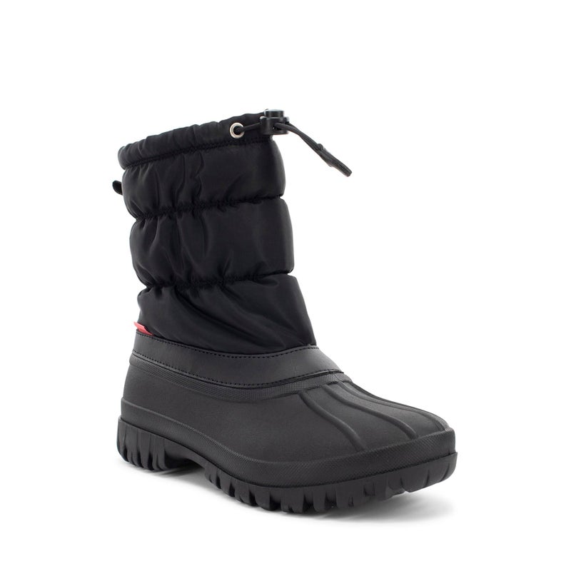 Chooka Women's Nylon Mid-Calf Winter Snow Boot | Outdoor Cold Weather Faux Fur Puffer Boot - Image 1