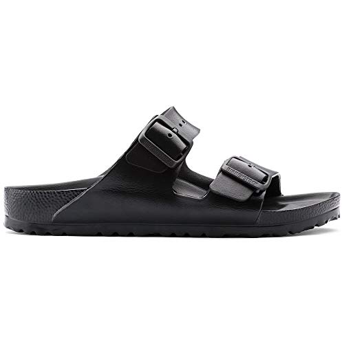 Birkenstock Unisex Arizona Essentials EVA Black Sandals - 39 N - Image 1