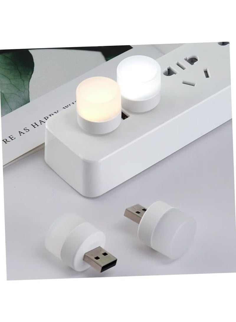 راكسوم USB ضوء الليل LED مصباح طاولة لاسلكي اللمس ضوء الليل اللمس الجدول مصباح غرفة نوم أضواء الليل USB المكونات في ضوء المكونات في ضوء الليل PVC الأبيض ضوء الليل الصغيرة الرياضية - Image 2