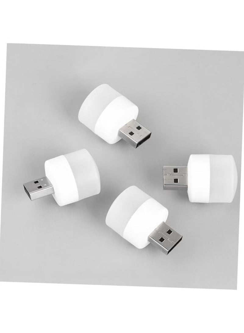 راكسوم USB ضوء الليل LED مصباح طاولة لاسلكي اللمس ضوء الليل اللمس الجدول مصباح غرفة نوم أضواء الليل USB المكونات في ضوء المكونات في ضوء الليل PVC الأبيض ضوء الليل الصغيرة الرياضية - Image 5