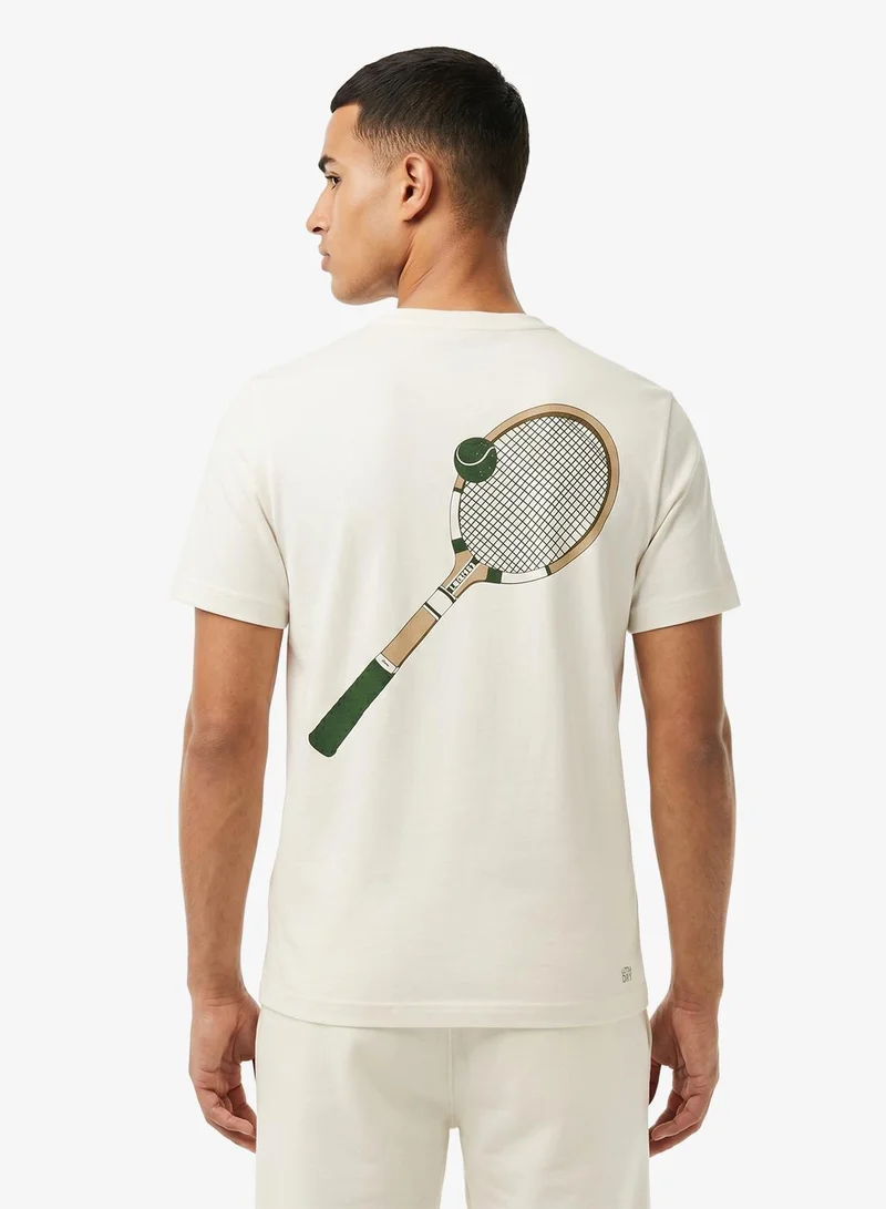 لاكوست Ultra-Dry Printed Heritage T-Shirt