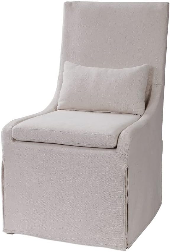Uttermost Coley  395 inch Armless Chair  - Image 4