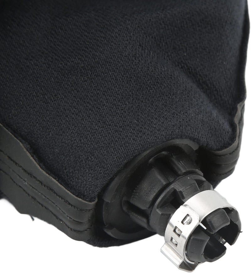 Gear Shift Knob Boot Kit, Manual Transmission, 5 Speed, Black Leather - Durable Materials, Protection, Easy Installation for B6 2005-2010 (5 Speed) - Image 2