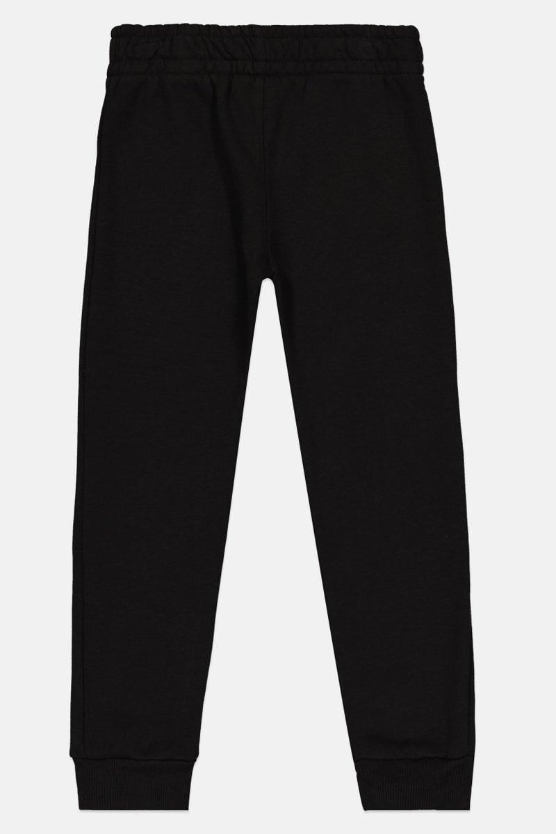 Hawk Kids Boy 3 Pieces Crew Neck Long Sleeve T-Shirt And Vest And Sweatpants Set, Multicolor - Image 4