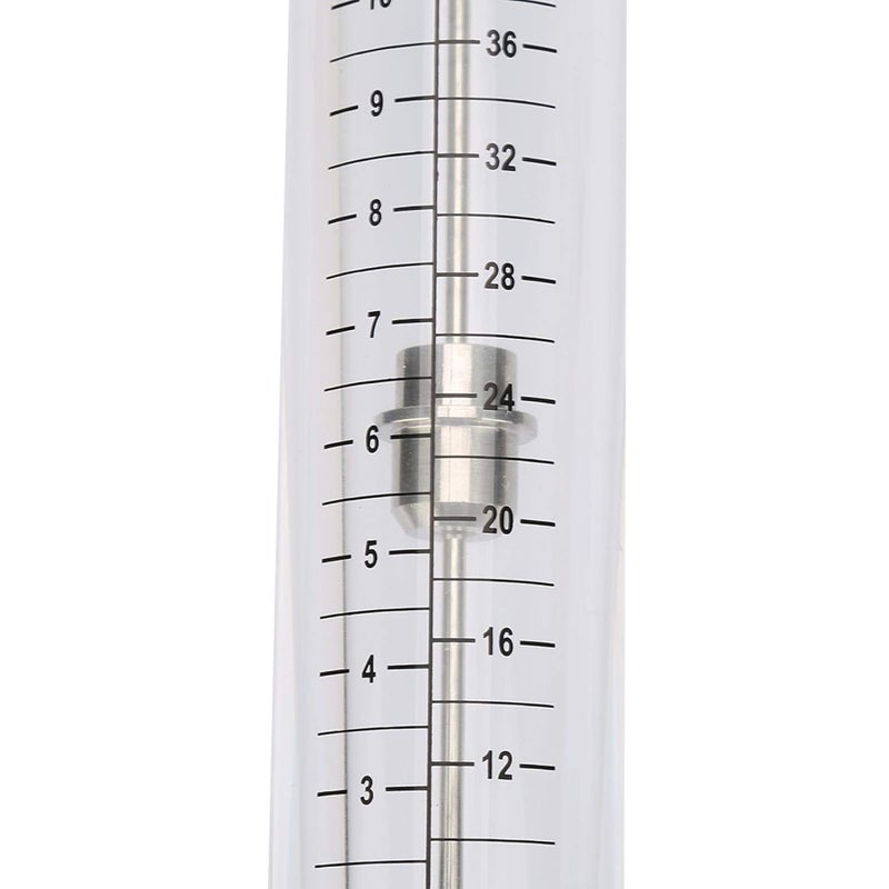 Jectse G3/4inch Female Water Liquid Flowmeter,1-10GPM Tube Cylindrical Panel Type Meter,LZM-20G Flowmeter Instrument - Image 5