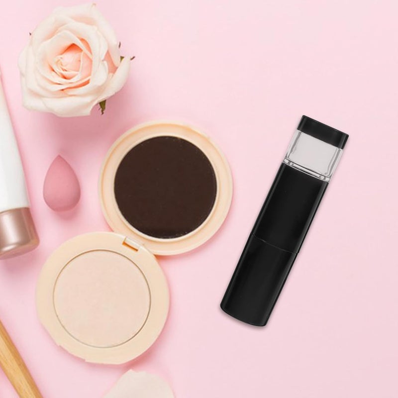 Automatic Powder Makeup Brush Portable Black Fiber Blush and Face Powder Brush for Women Cosmetics Application - Image 3