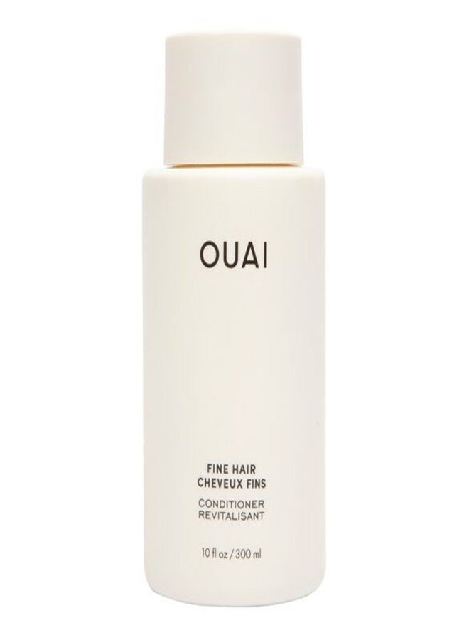 OUAI Fine Hair Conditioner - Lightweight Hydration for Fine Hair, 300ml - Image 1