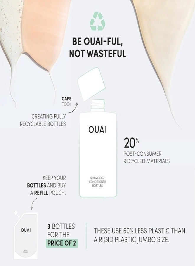 OUAI Fine Hair Conditioner - Lightweight Hydration for Fine Hair, 300ml - Image 5