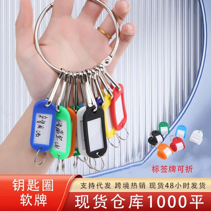 بيع حلقة مفاتيح حلقة مفاتيح DIY تخزين رأس مفتاح لوحة مفتاح تدعم دروبشيبينغ - Image 2