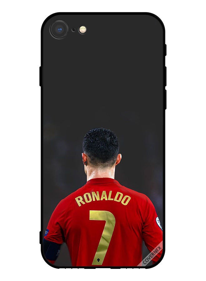 Covernex Protective Case Cover For Apple iPhone SE (2020) Ronaldo The Goat Of Football - Image 1