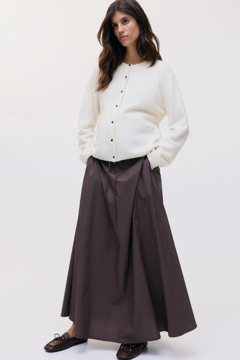 H&M MAMA Fine-knit cardigan