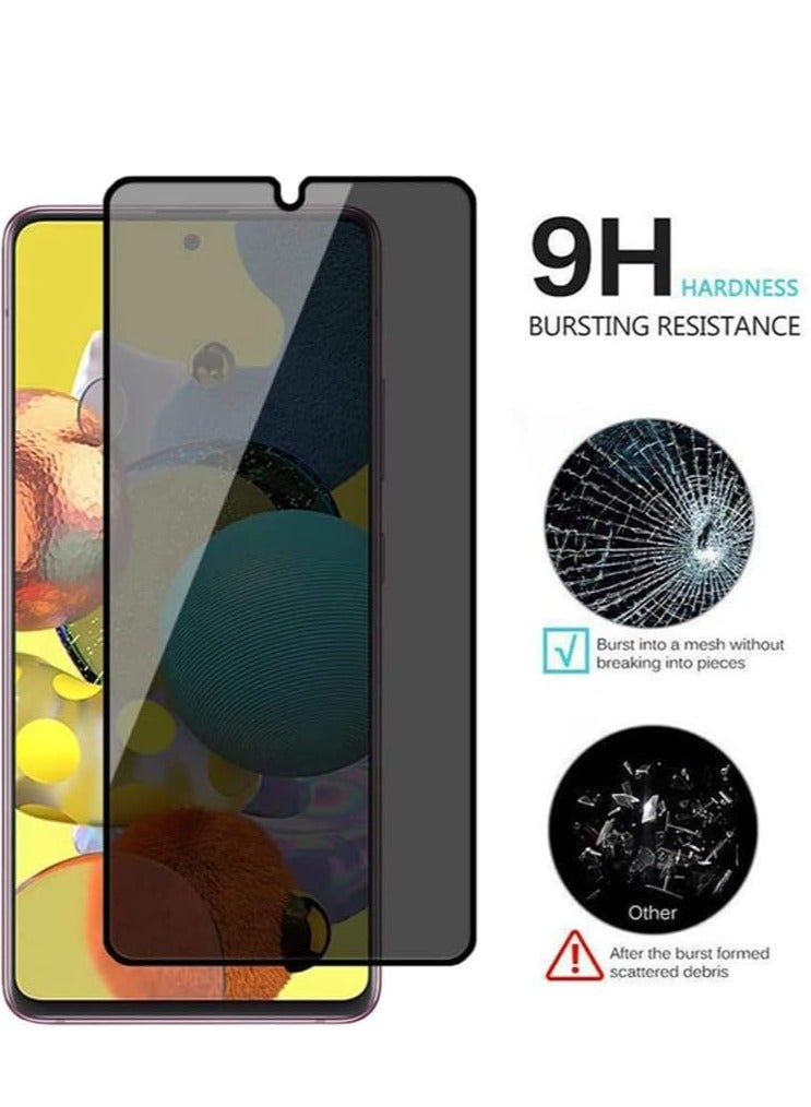 Denx Samsung Galaxy A55 5G Privacy Glass Screen Protector Anti-Spy Tempered Glass Film Scratch Resistant Glass Screen Protector for Samsung Galaxy A55 5G - Image 3