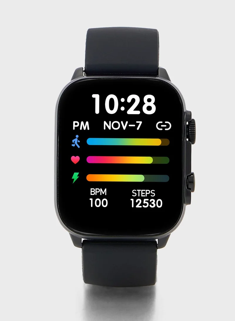 Ginger Smartwatch With Bluetooth Call,Multiple Health & Fitness Features