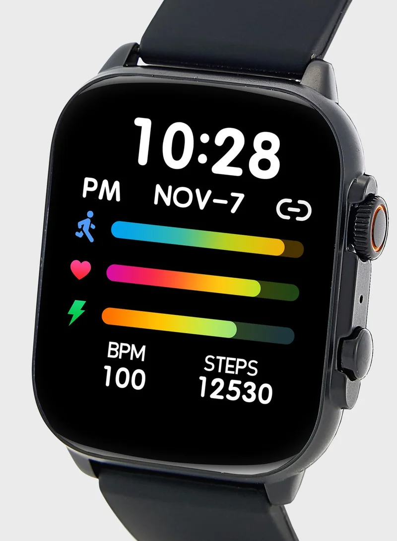 Ginger Smartwatch With Bluetooth Call,Multiple Health & Fitness Features