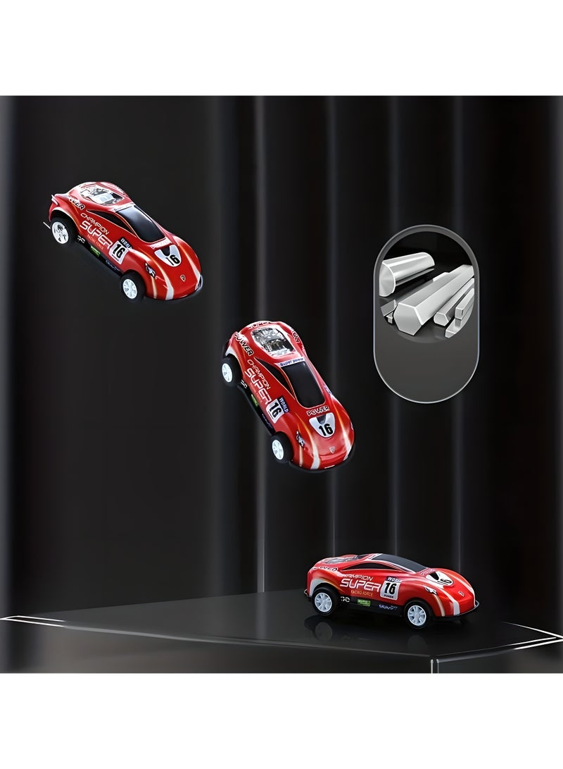 LIXADA Pull Back Cars with Storage Box, 30pcs Racing Cars, Colorful Toy Car with Different Patterns, Made of Aluminum Alloy, Suitable for Boys and Girls Age 3+ (Random Color) - Image 3